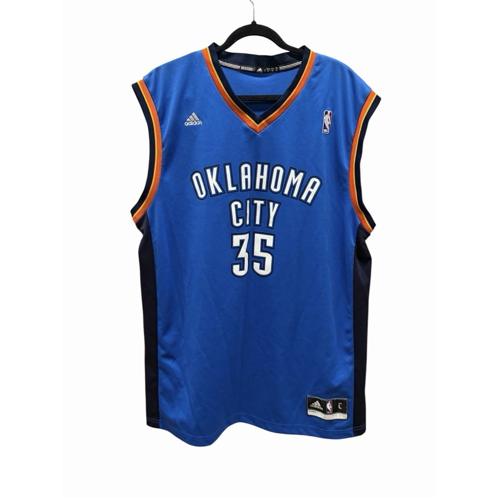 Vintage Adidas Oklahoma City Thunder Kevin Durant Jersey Size XL Basketball NBA